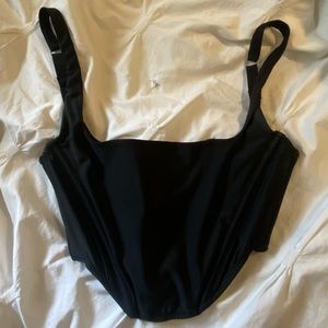 UO Black Corset Top SIZE SMALL